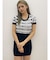 POSH FADITAL borderニットワンピース