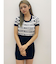 POSH FADITAL borderニットワンピース