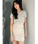 POSH FADITAL borderニットワンピース