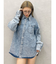 ケミカルデニムLOOSEシャツ