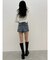 SymmetryGYDA embroideryニットトップス