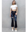 BACK OPEN bijou heartトップス