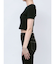 BACK OPEN bijou heartトップス