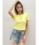 ハイウエストJUBEYO bijouデニムショートパンツ