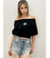 ハイウエストJUBEYO bijouデニムショートパンツ