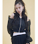 SymmetryGYDA ZIP デザインシアーブルゾン