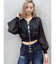 SymmetryGYDA ZIP デザインシアーブルゾン