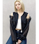 SymmetryGYDA ZIP デザインシアーブルゾン