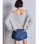 Vintageデニムスカートライクショートパンツ