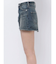 Vintageデニムスカートライクショートパンツ