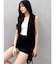 ベルト付きハイウエストショートパンツ【SETUP着用可】