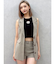 ベルト付きハイウエストショートパンツ【SETUP着用可】
