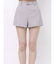 ベルト付きハイウエストショートパンツ【SETUP着用可】