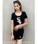 GYDA［MLB］クロップドTシャツ