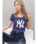 GYDA［MLB］クロップドTシャツ