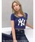 GYDA［MLB］クロップドTシャツ