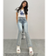 GYDA［MLB］クロップドTシャツ