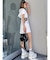 GD SIDE OPENパーカーワンピース