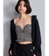 leopard printベアビスチェ
