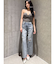 leopard printベアビスチェ