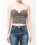 leopard printベアビスチェ