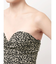 leopard printベアビスチェ