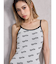 gyda bicolor ニットキャミワンピース