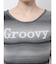Groovy グラデーションニットトップス