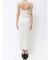 SIDE スリットテレコキャミロングワンピース