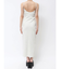 SIDE スリットテレコキャミロングワンピース