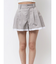 スレキデザインフレアショートパンツ