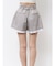 スレキデザインフレアショートパンツ
