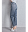 ハイウエストVintage Edge ダメージストレートデニムパンツ