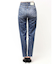 ハイウエストVintage Edge ダメージストレートデニムパンツ