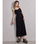 SIDE OPEN BACK RIBBON LONGワンピース