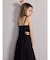 SIDE OPEN BACK RIBBON LONGワンピース