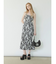 SIDE OPEN BACK RIBBON LONGワンピース