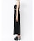 SIDE OPEN BACK RIBBON LONGワンピース