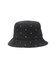 ラインストーンパイルバケットハット