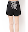 BACK LACE UPショートパンツ