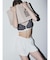 GYDA patternバックレースアップビキニ
