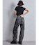 ハイウエスト Urban Utility Wash Cargoデニムパンツ
