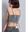 BACKレースUP Corsetデニムビスチェ