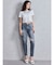 LUSTY embroidery Tシャツ