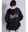 BACK GYDAラインストーンラメパーカー