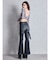 VELOUR RIB BACK CROSS TOPS