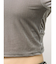 VELOUR RIB BACK CROSS TOPS
