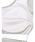 VELOUR RIB BACK CROSS TOPS