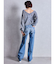 2WAYメッシュブリーチニットトップス