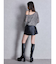2WAYメッシュブリーチニットトップス
